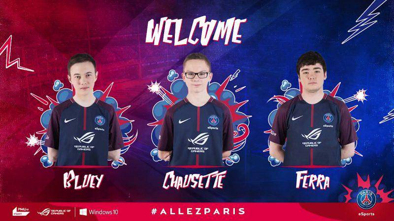 Roster Rocket League PSG