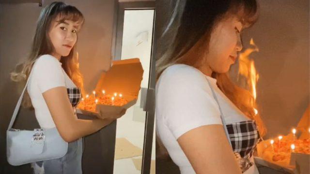 Ngeri, Rambut Cewek Ini Terbakar saat Kasih Kejutan Ulang Tahun