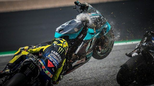 Valentino Rossi Lolos dari Kecelakaan Maut di MotoGP Austria!