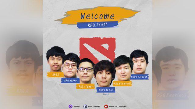 Wow! RRQ Memiliki Tim DOTA 2 Terbaru di Thailand