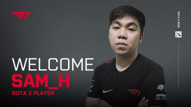 T1 Resmi Memperkenalkan Sam_H Sebagai Offlaner Baru Mereka!