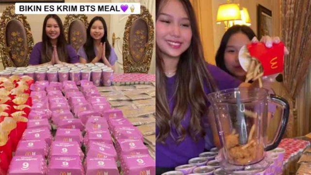 Gokil! Sisca Kohl Borong Puluhan BTS Meal, Nugget dan Kentang Goreng Diblender untuk Dijadikan Es Krim
