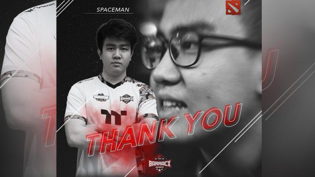 Spaceman Resmi Berpisah Dengan PG.BarracX