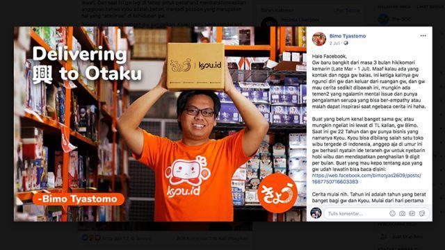 Curhat Boss Kyou.id di Facebook: Perjuangannya di Tengah Pandemi Corona