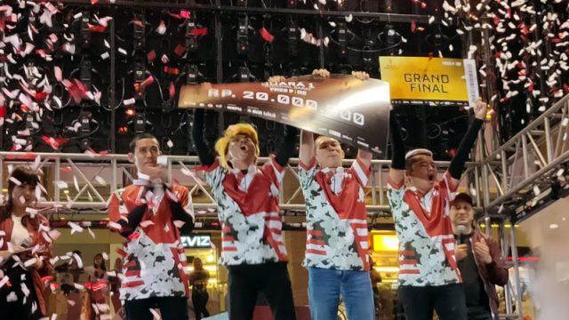 Luar Biasa! Team ELVO G.I Juara Final Regional Barat Free Fire Piala Presiden Esports 2020