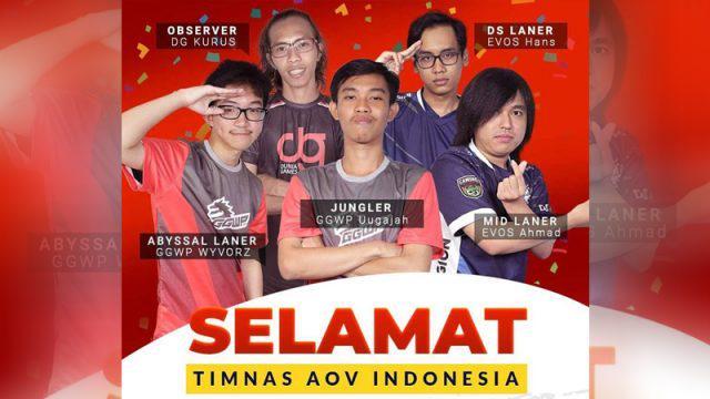 Timnas AOV Indonesia Harus Puas dengan Perak di Sea Games 2019