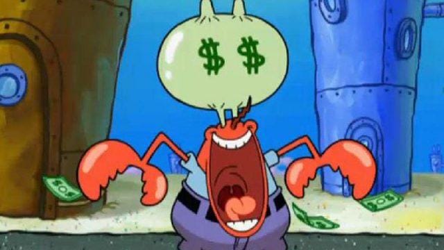 Gak Nyangka, 3 Kelakuan Tuan Krab di Spongebob Ini Termasuk Kejahatan Kriminal