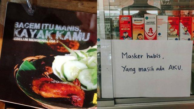 Gak Jadi Serius, 10 Tulisan Peringatan Ini Endingnya Malah Bikin Baper!