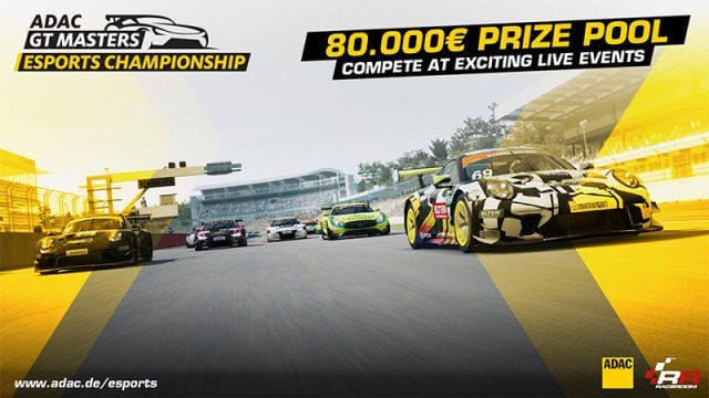 Turnamen Esports Balap RaceRoom oleh ADAC GT Masters Dimulai!