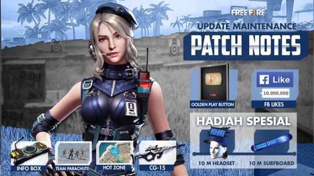 Update Free Fire Patch Mei 2019 Hadirkan Karakter dan Senjata Baru!
