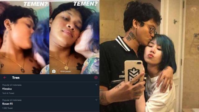 Cuma Temen? Ini Potongan Video Ericko Lim dan Listy yang Dibocorkan Jessica Jane