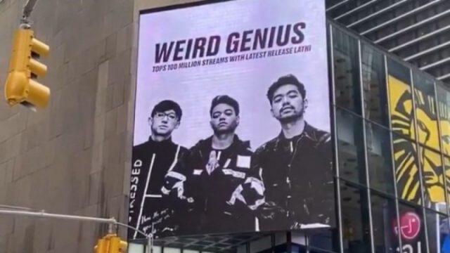 Fakta Lagu Lathi, Lagu yang Membuat Nama Weird Genius Terpampang di Billboard Times Square, New York