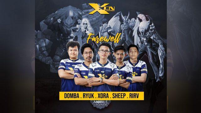 XCN Lepas Roster Mobile Legends Mereka