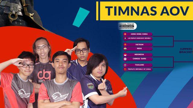 Ini Dia Bracket AOV Asian Games 2018! Indonesia Langsung Bertemu Lawan Kuat