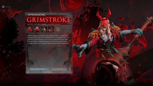 Kejutan Apa Lagi Selain OG Juara? Hero Baru Grimstroke Dota 2 Ala Setan Onmyoji Arena!