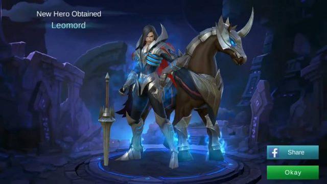 Vels, Eh Maksudnya Leomord! Hero Baru Leomord Mobile Legends Sang Ksatria Penunggang Kuda