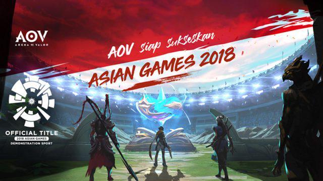 Terungkap! Inilah Jadwal dan Format Pertandingan AOV di Asian Games 2018!