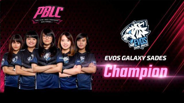 EVOS Galaxy Sades Juara PBLC 2018 Season 2! Harusnya Diberi Kesempatan Untuk Ikut PBNC?