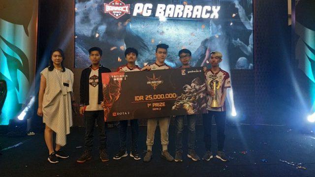 PG.BarracX Juara Celebration Cup Dota 2! Menambah Panjang Rekor Kemenangan Atas RRQ