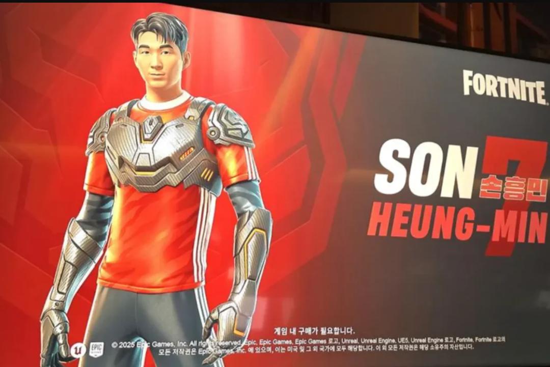 Skin Son Heung-min Bakal Hadir di Fortnite, Catat Tanggalnya!