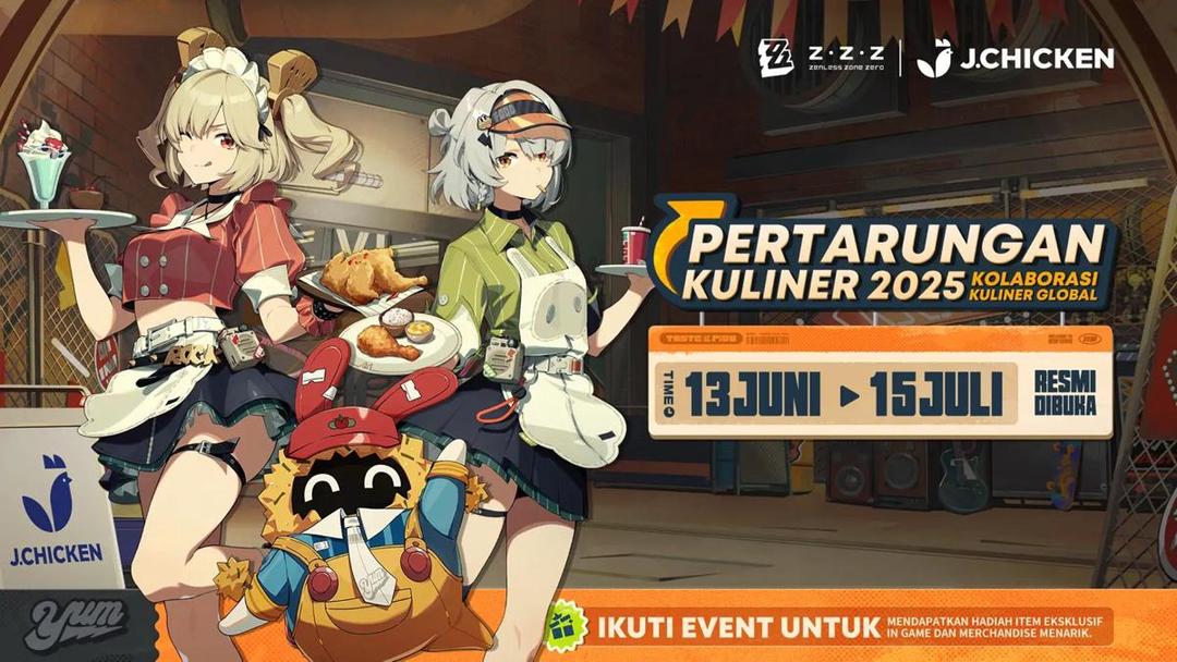 Zenless Zone Zero x J.Chicken Hadirkan Kolaborasi Seru: Menu Spesial, Event Eksklusif, hingga Hadiah ROG Phone 9 FE!