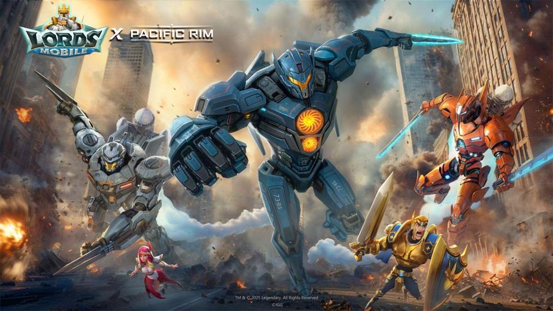 Kolaborasi Lords Mobile dan Pacific Rim dimulai. (Dok. IGG)