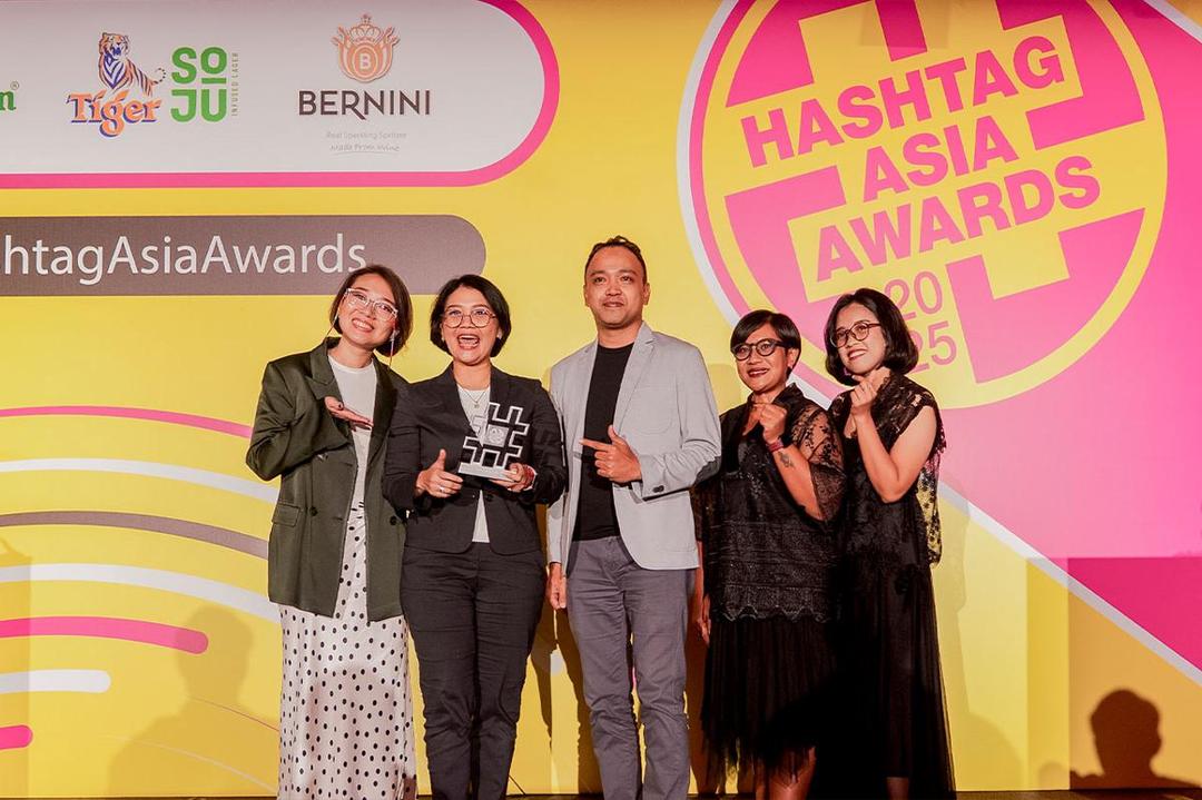 IDN Creative mendapatkan penghargaan dari campaign bersama Freeport Indonesia dan by.U. (Dok. IDN Creative)