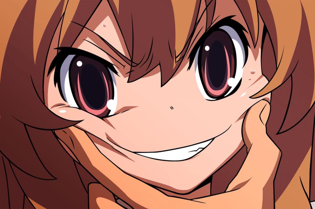 Taiga Aisaka dari Toradora!, karakter klasik tsundere. (Wallhere.com)