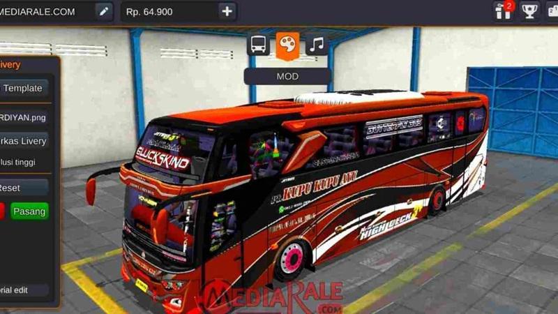 Bussid Mods Bus Pariwisata