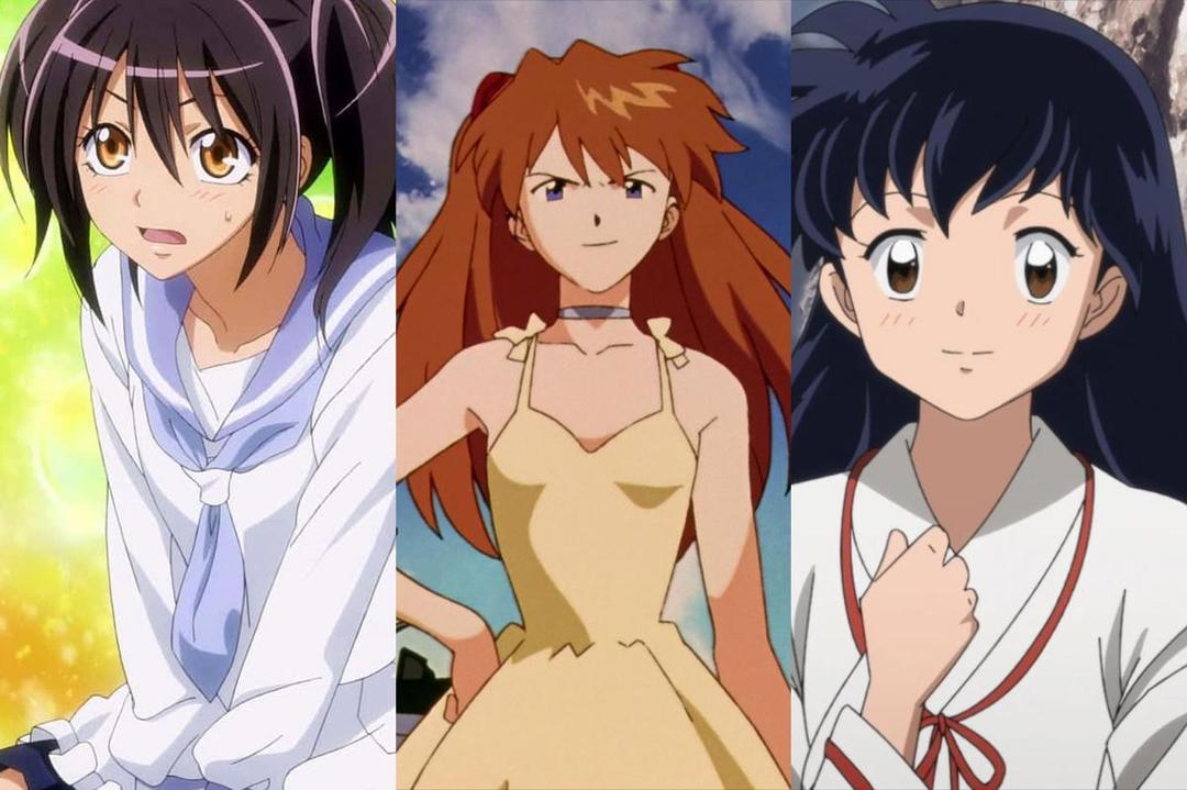 Misaki (Maid-sama), Asuka (Evangelion), Kagome (Inuyasha). (Berbagai sumber))