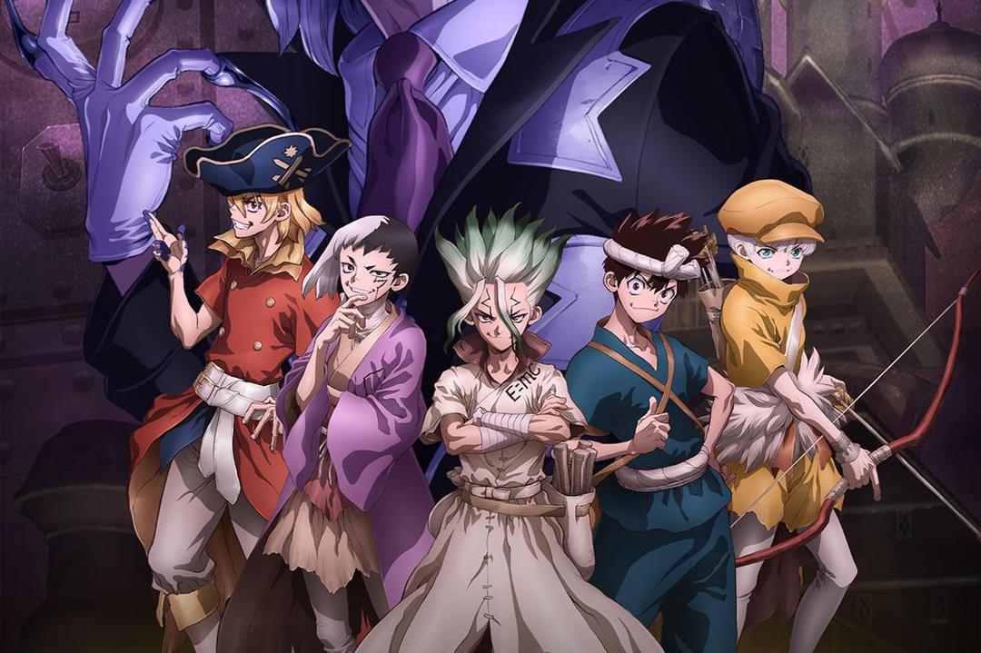 Dr. STONE SCIENCE FUTURE (Dok. Crunchyroll)