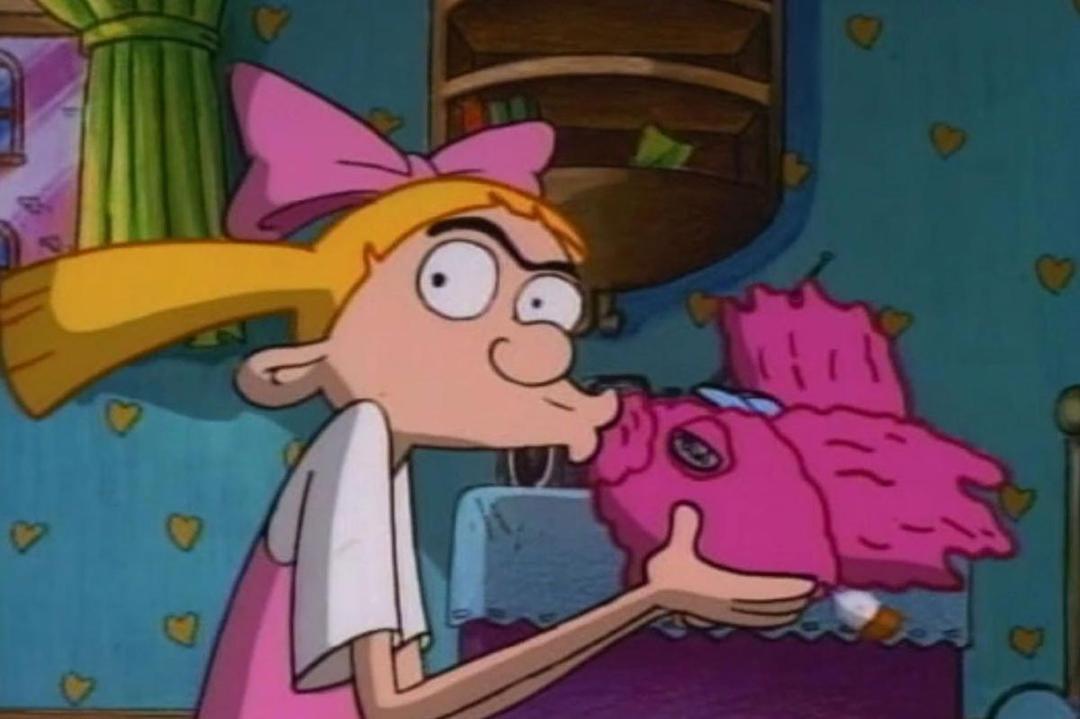Helga Pataki dari Hey Arnold!, contoh karakter tsundere di kartun barat. (CartoonWise)