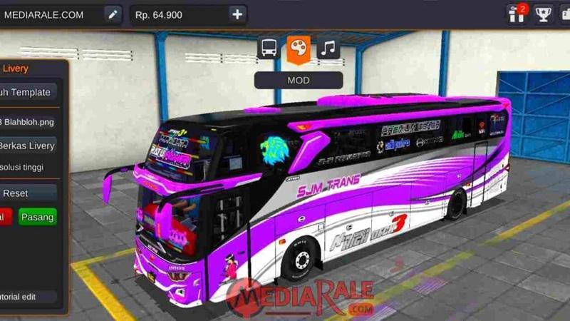 Bussid Mods Bus Pariwisata