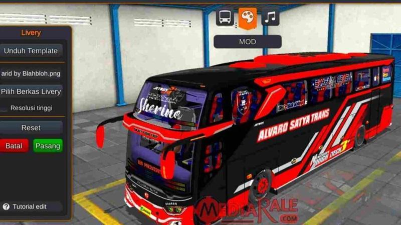 Bussid Mods Bus Pariwisata