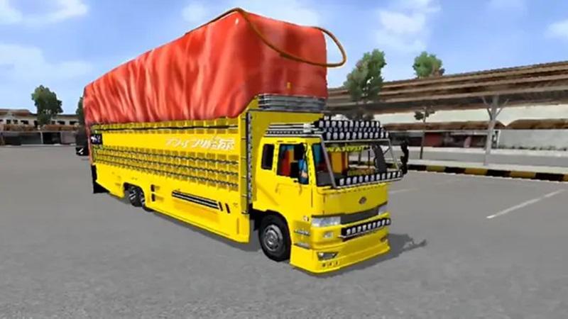 BUSSID Mods Truk Sulawesi