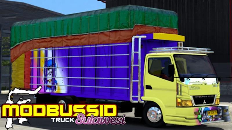 BUSSID Mods Truk Sulawesi