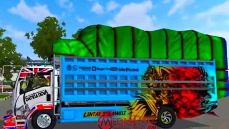 BUSSID Mods Truk Sulawesi