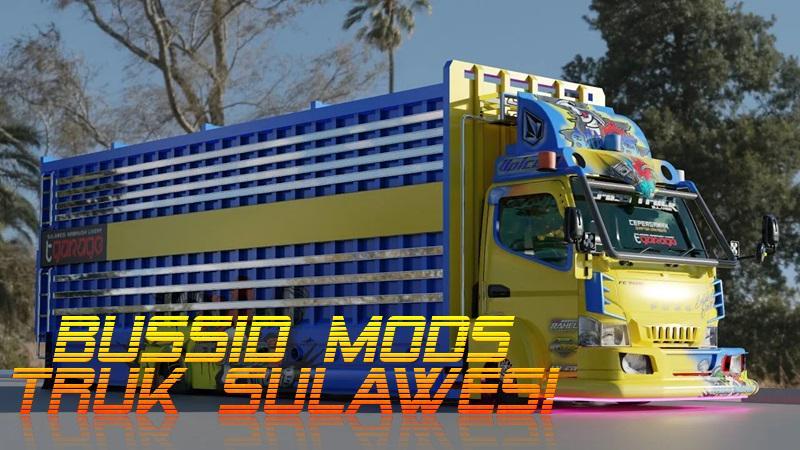BUSSID Mods Truk Sulawesi