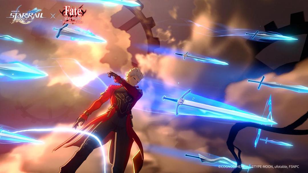 Archer dalam Reality Marble-nya, Unlimited Blade Works. (Dok. HoYoverse)