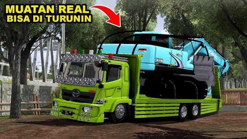 BUSSID Mods Truk Sulawesi