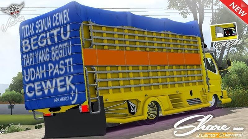 BUSSID Mods Truk Sulawesi