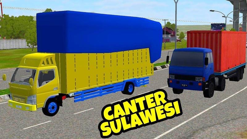 BUSSID Mods Truk Sulawesi