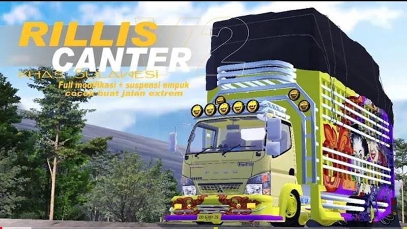 BUSSID Mods Truk Sulawesi
