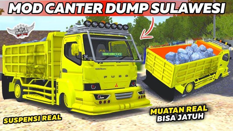 BUSSID Mods Truk Sulawesi