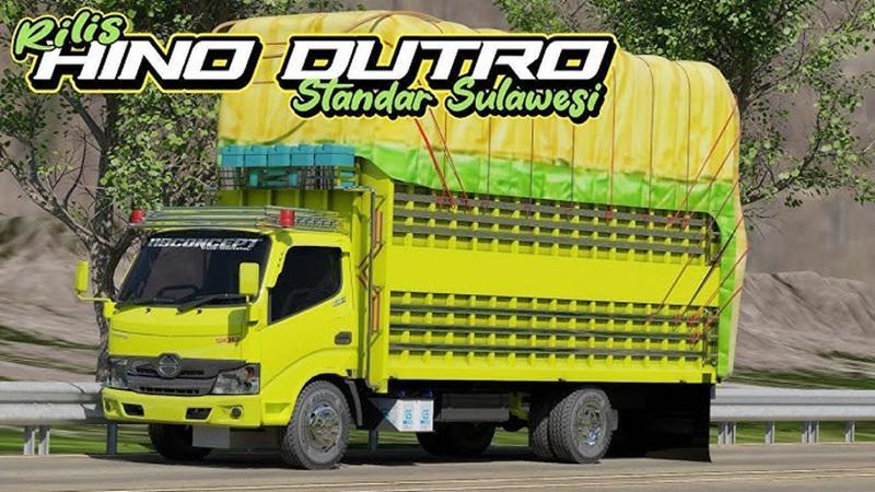 BUSSID Mods Truk Sulawesi
