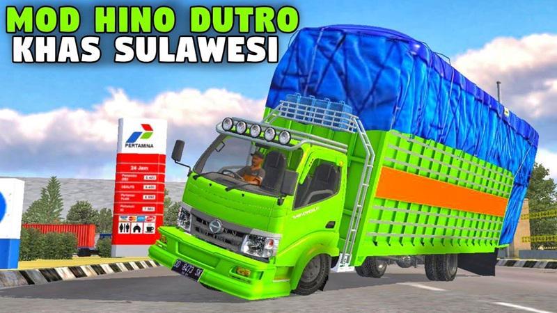BUSSID Mods Truk Sulawesi