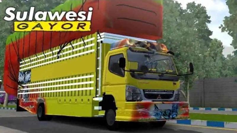 BUSSID Mods Truk Sulawesi