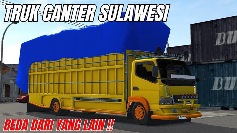 BUSSID Mods Truk Sulawesi