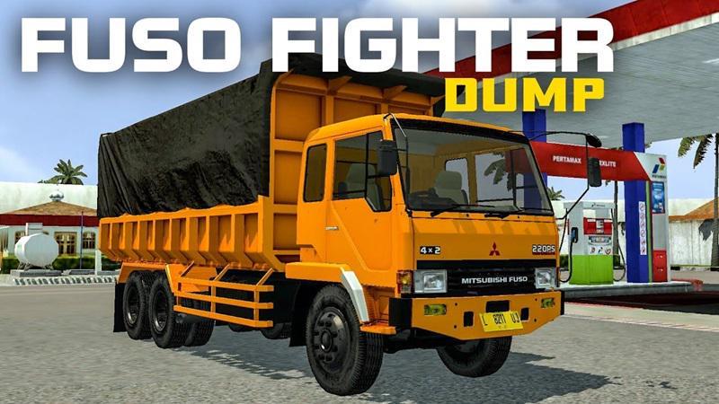 BUSSID Mods Truck Fuso