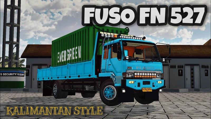 BUSSID Mods Truck Fuso